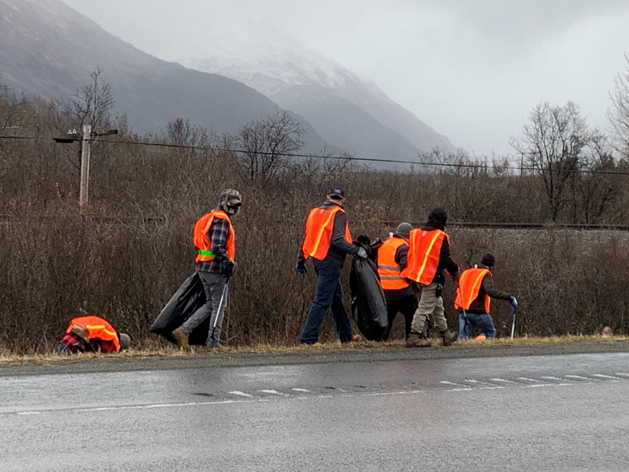 Highway Clean Up Volunteers